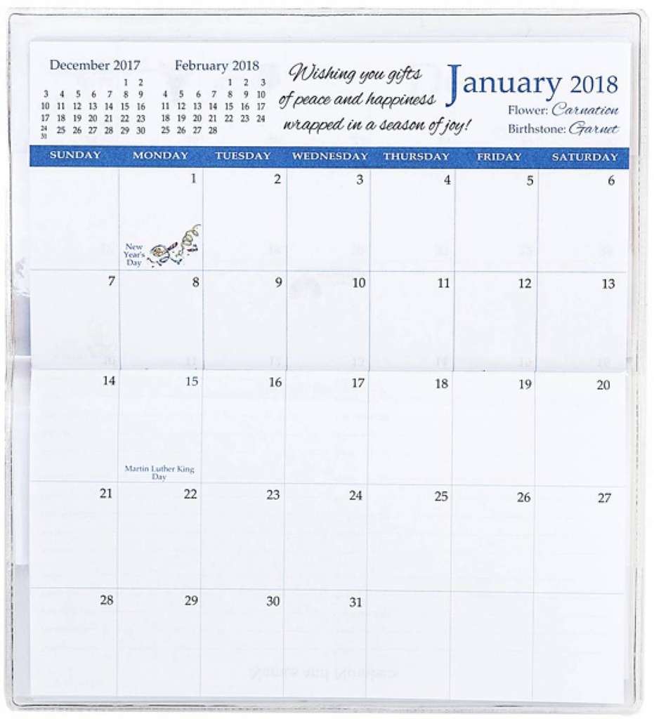 Water Art Pocket Calendar-GPP152 extra