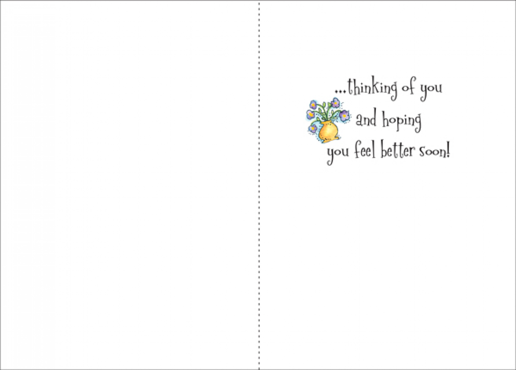Whimsical Get Well Card-GW2510 extra