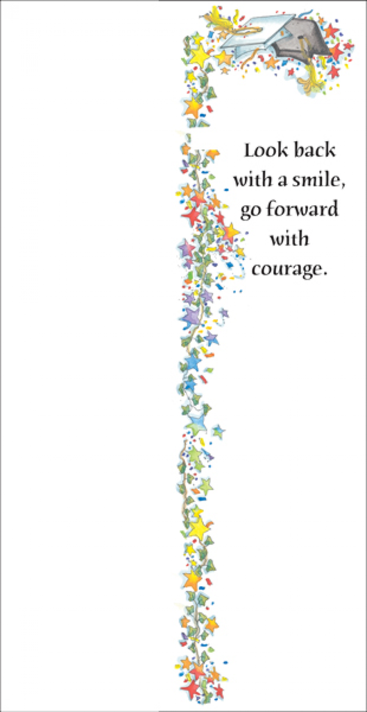Confetti Graduation Card extra