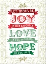CU702 - Word Art Christmas Cards
