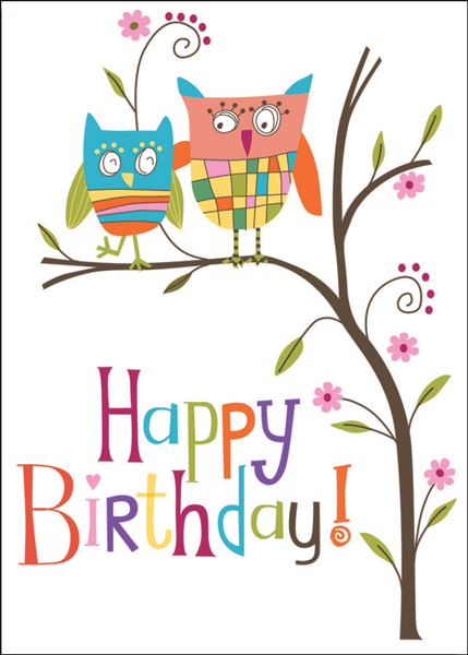 JEN45 - Owls Gift Card