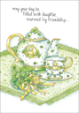 Irish Tea Pot Birthday Card-B2144