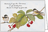 Thinking of you on this first Christmas without your loved one  CG704H