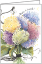 Simple Bouquet Thank You Card