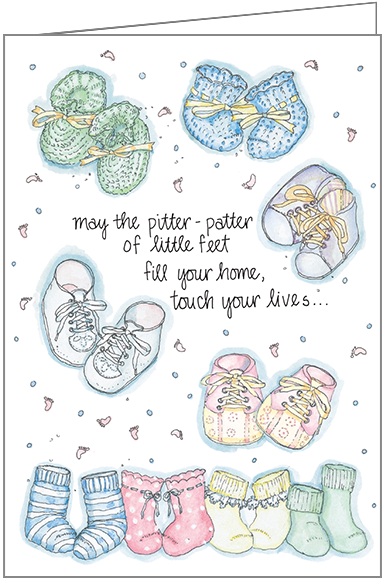 Pitter Patter Baby Feet-BA2612