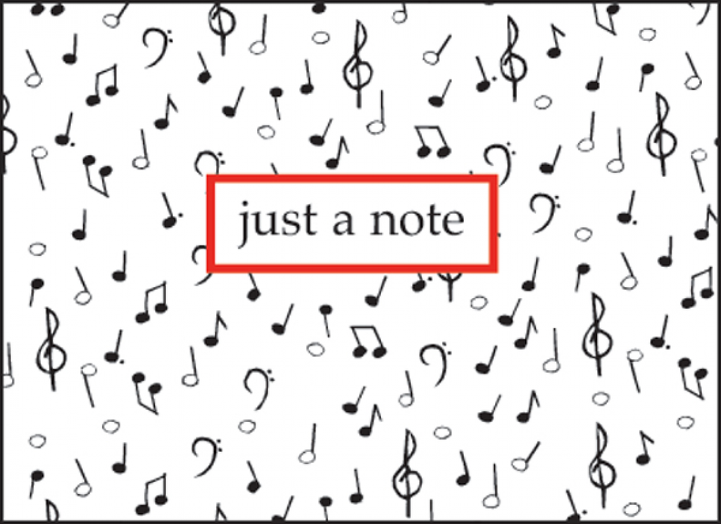 Musical Note Cards-BL223