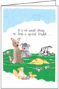 No Small Thing Pet Loss Card-G478