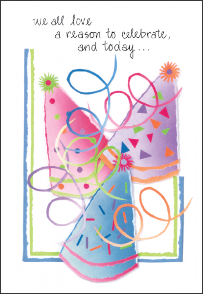 Nice Hats Birthday Cards-B186