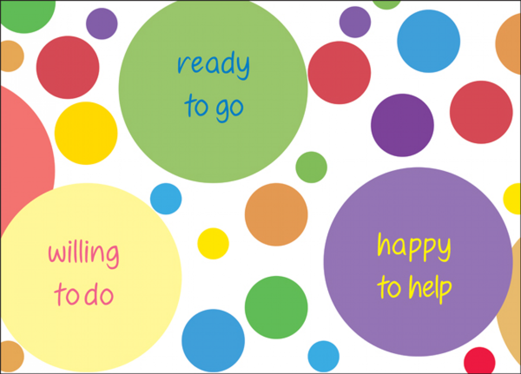 Volunteer Ready to Go Thank You Cards-BL236V