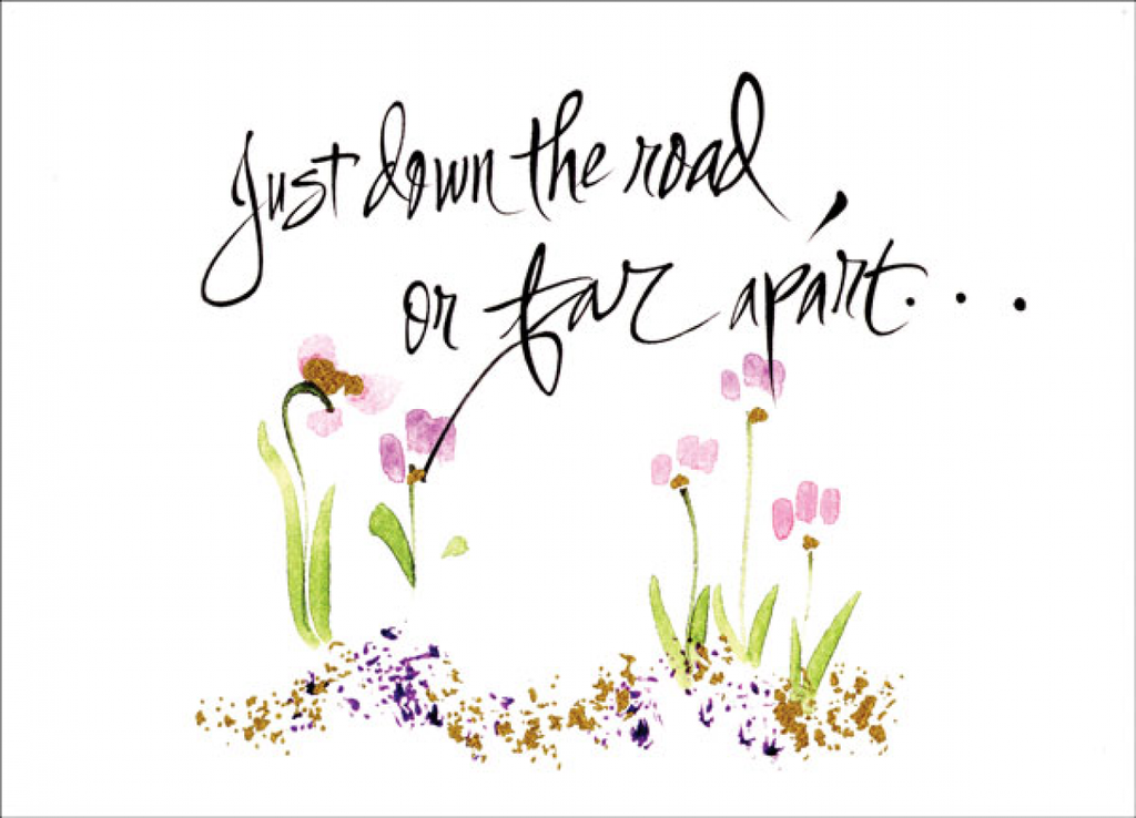 Just Down the Road Friendship Card-FPS11C