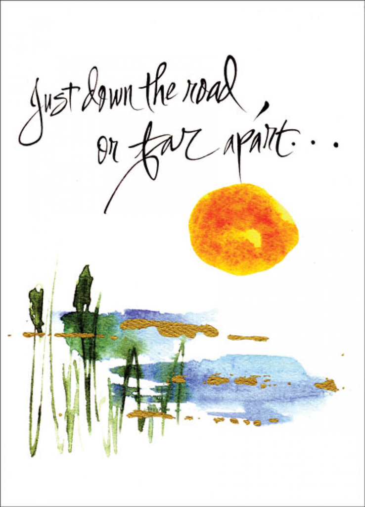 Just down the Road Friendship Card-FPS12C