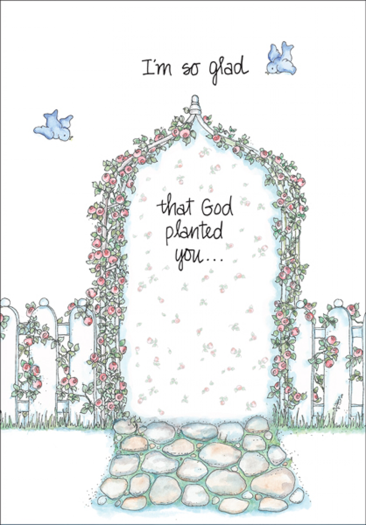 Trellis Friendship Card-F2403C