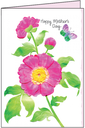 Pink Flower Mother's Day Card