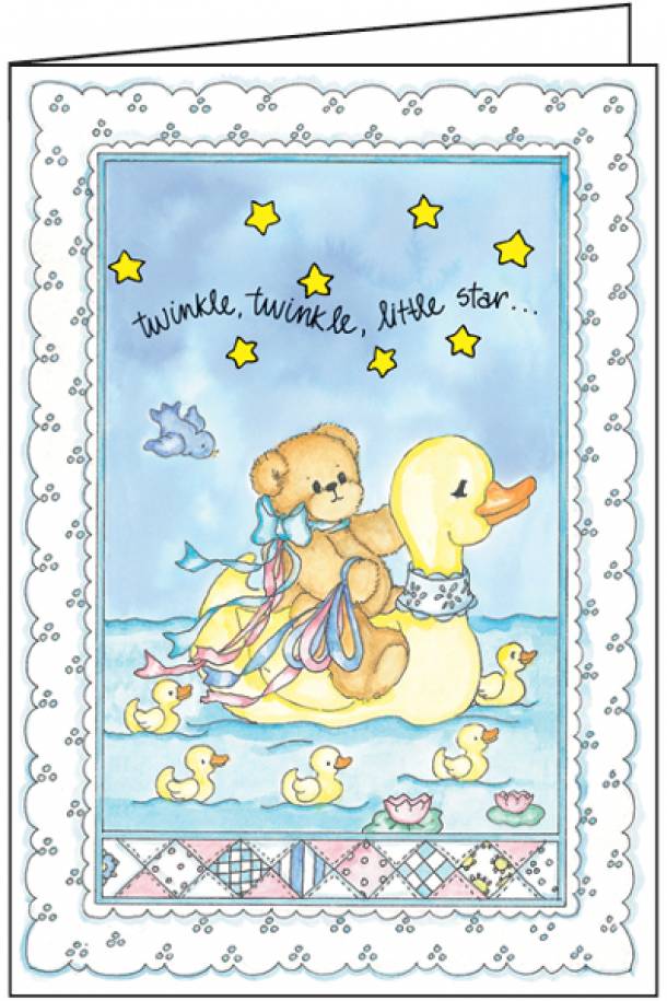 Twinkle, Little Star Baby Card-BA2601