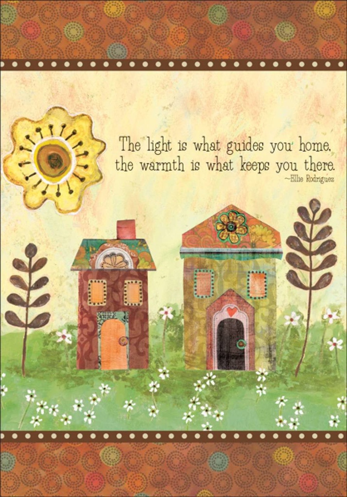 Warmth of Happiness New Home Card-H9492