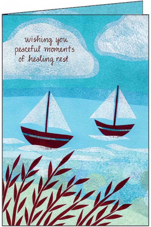Peaceful Moments Greeting Card-GW5505