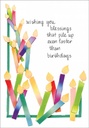 Wishing You Blessings Birthday Card-B112