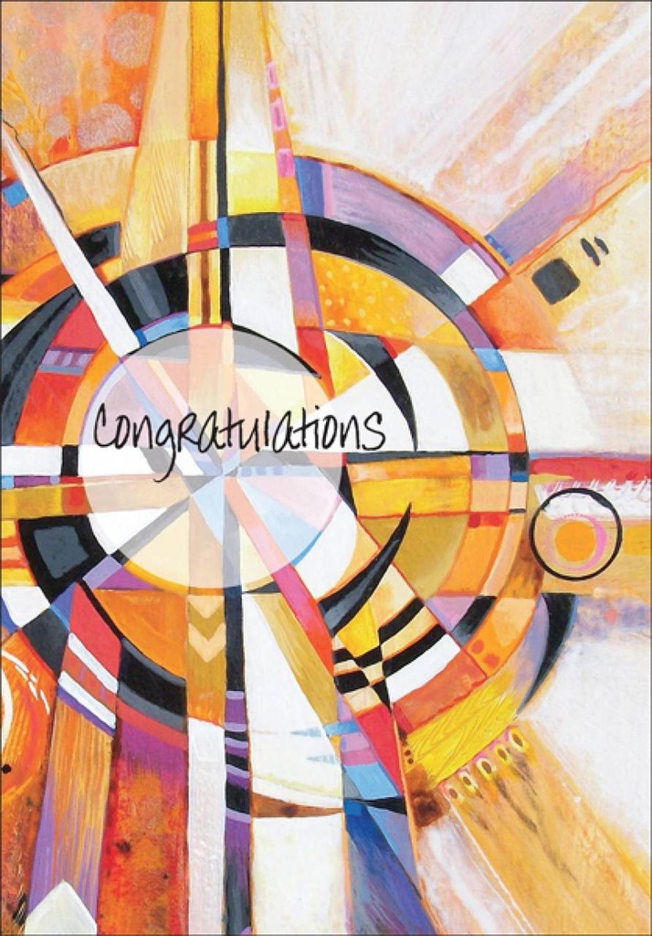 Bright Congratulations Card-CB402