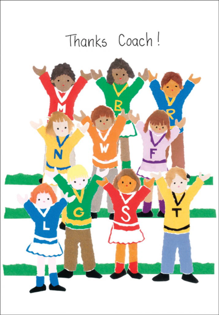 Coach Thank You Card-T341C