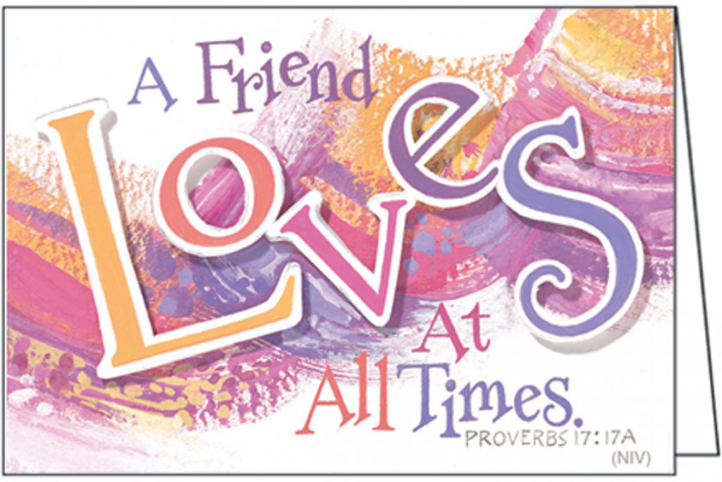 A Friend Loves Note Cards-DBL19C