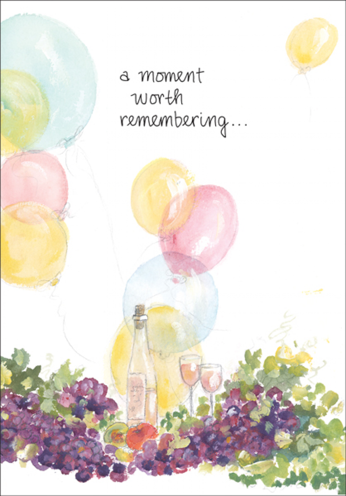 Celebrating Home Anniversary Real Estate Home Card-RE4463