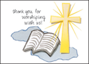 Thank You Worship Note Cards-BL39C