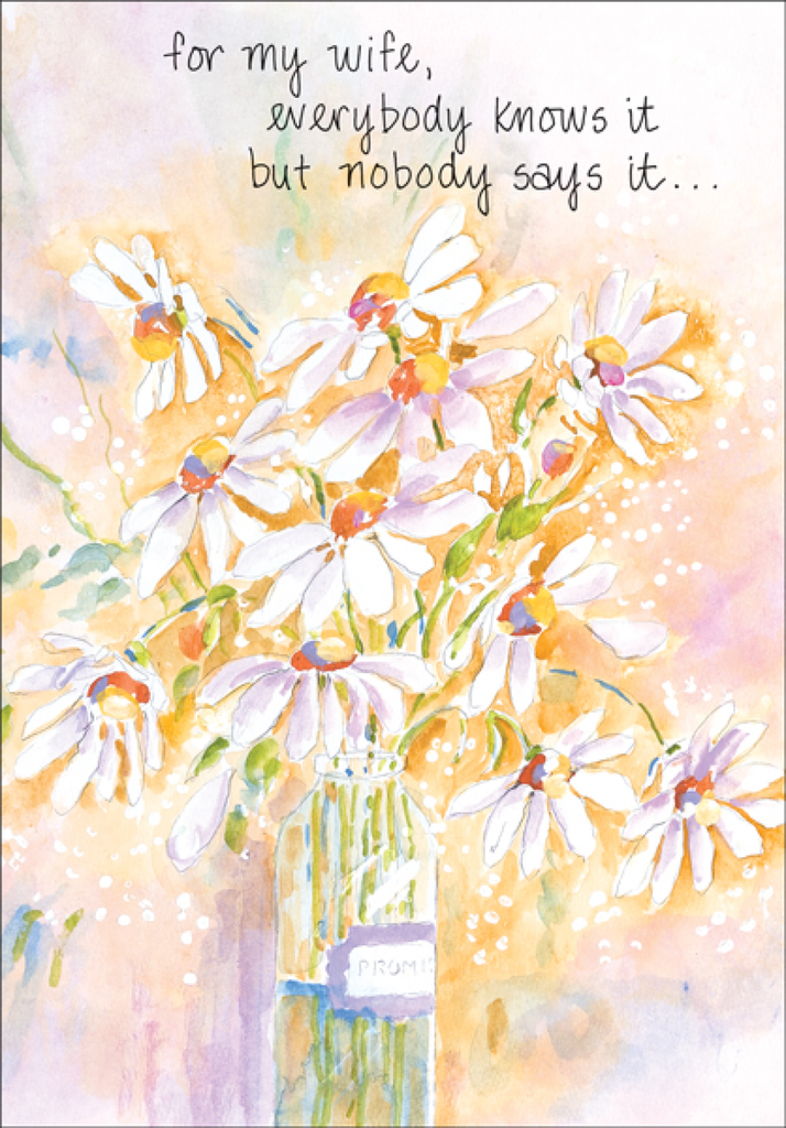 For my Wife Mother's Day Card-M4650
