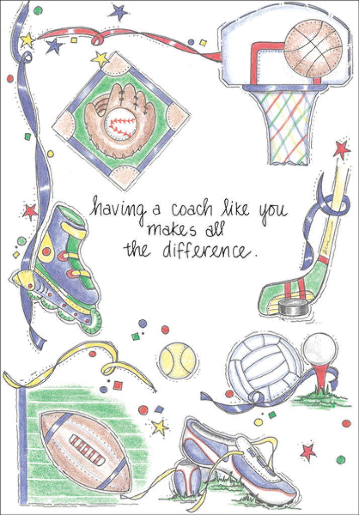 Thank You Coach Card-TH302