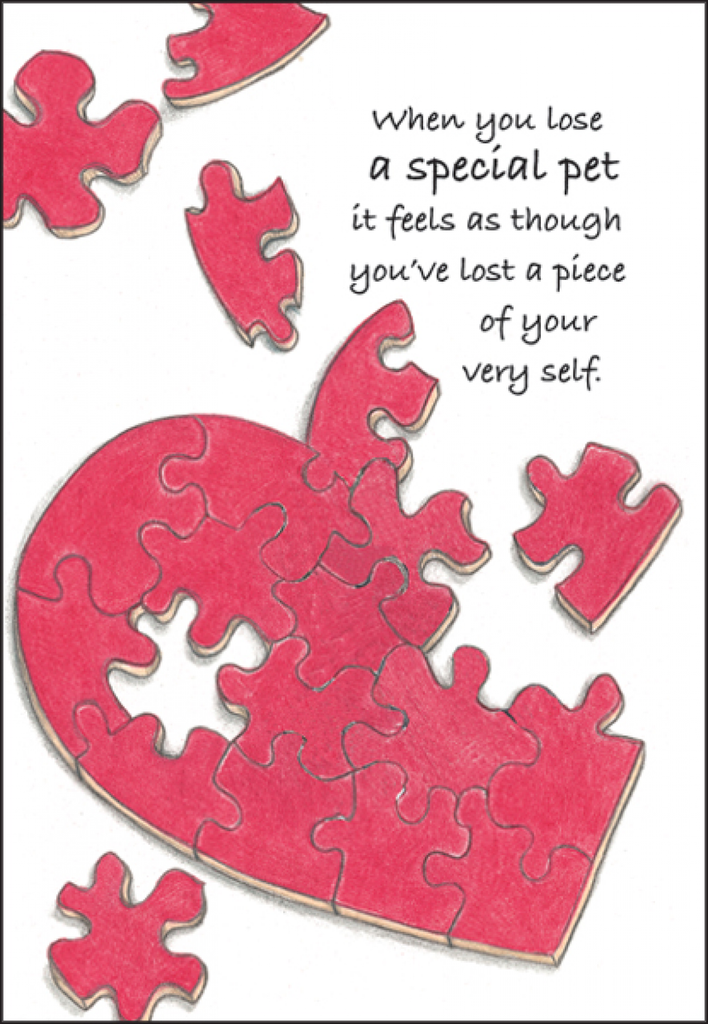 Special Pet Loss of Pet Card-PE413