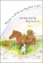One Day They Leave Us Loss of Pet Card-P4452