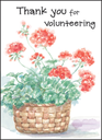 Volunteer Thank You Note Cards-MBL62V