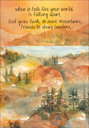 Faith to move mountains support Card-SG211