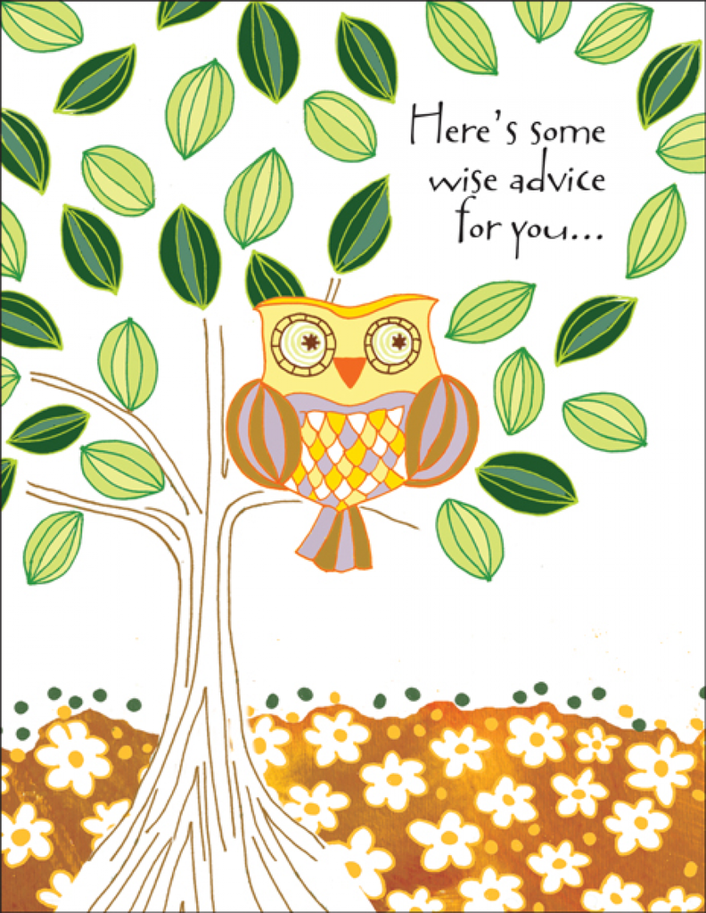 Wise Owl Get Well-GW26