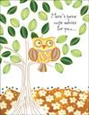 Wise Owl Get Well-GW26