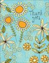 Sunflower Thank You Card-T18