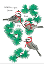 Birds Christmas Cards-C776