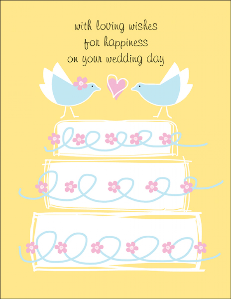 Loving Wishes Wedding Card-W51