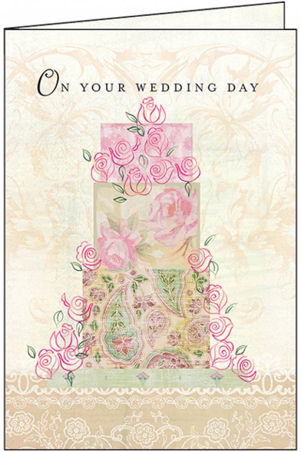 Elegant Wedding Card-W9486