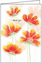 Floral Thank You Card-TH307
