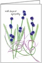 Floral Sympathy Card-S214