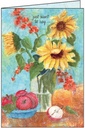 Sun Flower Friendship Card-FG419
