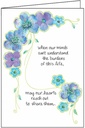 Floral Sympathy Card