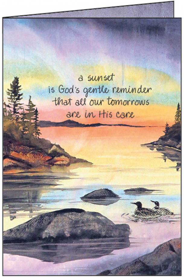 Sunset Encouragement Card-SG227