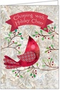 Red Cardinal Christmas, Box of Cards