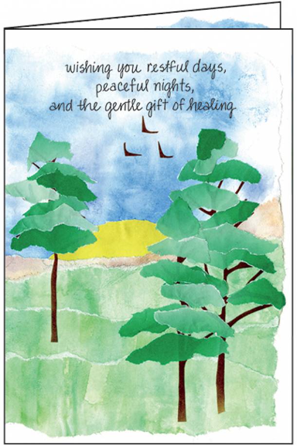 Restful Days Get Well Card-GW519