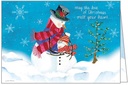 Hugging Snowmen, Box of Christmas Cards