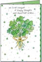 Elegant St. Patrick's Day card-SP2854