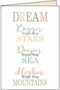 Dream Bigger Graduation Card