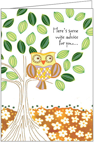 Owls Get Well Greeting Card-GW9506