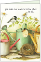 Gardening Friendship Card - F3401